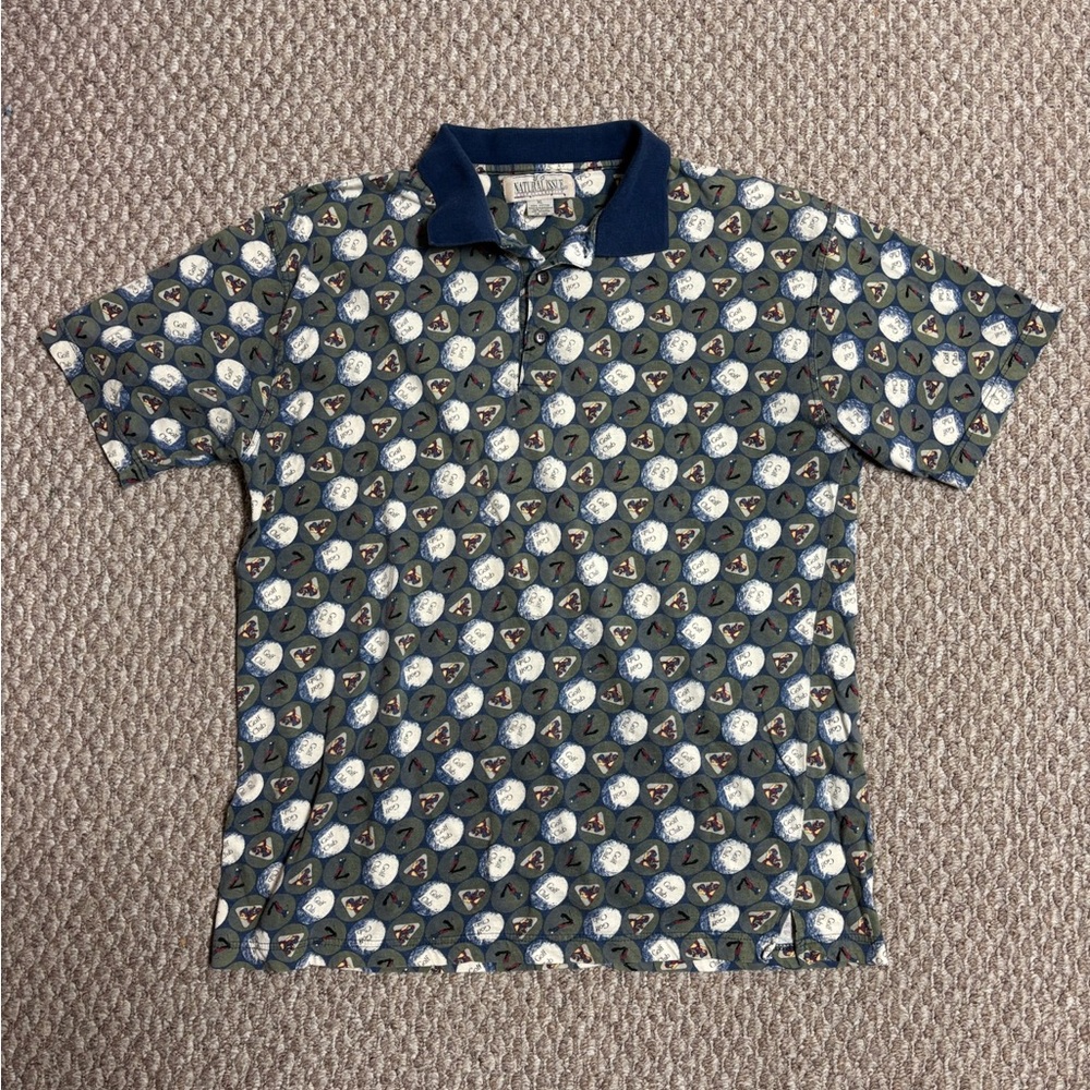 Natural Issue Y2K Style Vintage Golf Polo